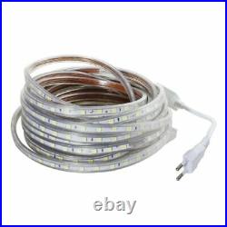 110V 220V 1m-20m Waterproof 5050 LED Flexible Tape Rope Strip Light Xmas Outdoor