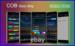 12V COB LED Strip Pixel Addressable RGB Full Dream Color RGBIC Flexible 720led/m