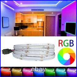 12V LED Strip COB 576LEDs/m Tape Light 10mm Width Bandlight Tape For Room Decor