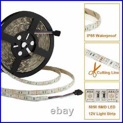 20M 15M 10M 5M 300Leds 5050 RGBSMD Waterproof Led Strip Lights Lamp Ultra Bright