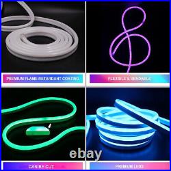 220V240V Flexible RGB LED Neon Strip Light Colour Changing Outdoor Party Decor
