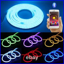 220V 240V RGB LED Strip Neon Flex Rope Light Waterproof Flexible Indoor Outdoor