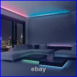 25M RGB 5050 LED Strip Light Colour Changing Tape Flexible Under Cabinet Kitchen