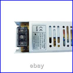 25m LED Strip Light 24V 5050 RGB Flexible Rope Stick On Adhesive Tape IR Remote