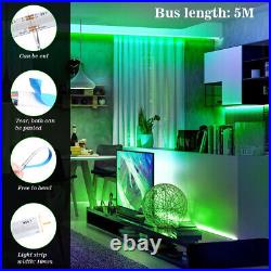 2-20m RGB/CWithWWithNW LED Strip COB LED Tape Light Bandlight For Cabinet Room Decor