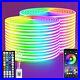 30M 24v RGB LED neon Rope Lights LED neon Lights with Remote/APP Control