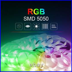 5050 Rgb Led Strip Lights Colour Changing Tape Under Cabinet Kitchen Lighting Uk