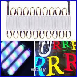 5730 3LEDs Module Lights Led RGB Light Strip For Letter Advertising Sign DC12V