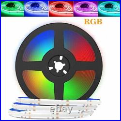 576LED/m RGB Flexible COB LED Strip Light Cabinet Kitchen Rope Tape Lights 24V