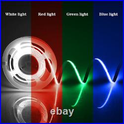 5M RGB COB LED Strip High Density Flexible Led Tape Light Under Cabinet Lighting