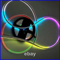 5V 12V Premium Neon Magic Full Color RGB W Flex LED Strip Outdoor Lighting 1-5M