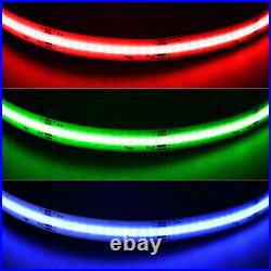 5-50m DC12V RGB COB LED Strip High Density Flexible LED Tape Kitchen Room Decor