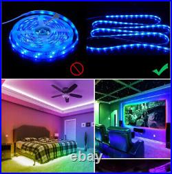 5m 10m 20m 50m 5050 RGB SMD Waterproof Led Strip Lights Lamp Ultra Bright DC12V