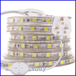 AC 220V 240V 5050 SMD 60leds/m LED Strip IP67 Waterproof Commercial Rope Light