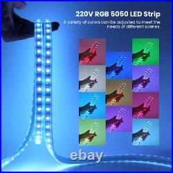 AC 240V LED Strip Lights 5050 RGB Colour Changing Waterproof Commercial Light