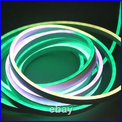 Addressable led neon strip light sign Rope ARGB Pixel SK6812 WS2811 LAMP 12/24v