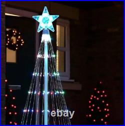 Christmas Tree Outdoor Led Lights Cone Indoor Animated Xmas Multi Colour Gift