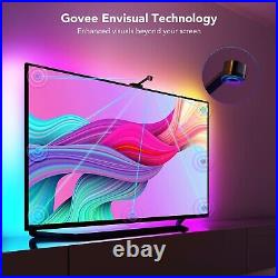 Govee WiFi LED TV Backlights with Camera, DreamView T1 Smart RGBIC TV Light f