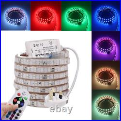 LED Strip 5050 Mains Plug in Commercial Kitchen Tape Lights Rope Waterproof 220V