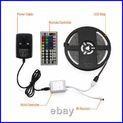 LED Strip Lights 1-10m RGB 5050 Colour Changing Tape Cabinet Kitchen TV Lighting