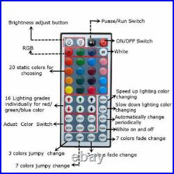 LED Strip Lights 5M 5050 RGB Colour Changing Tape Cabinet Kitchen TV Lighting