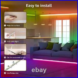 LED Strip Lights 5-500M 3528 RGB Colour Change Tape Cabinet TV Home Lighting UK