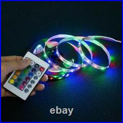 LED Strip Lights 5m RGB 5050 Colour Changing Tape Cabinet Kitchen TV Lighting