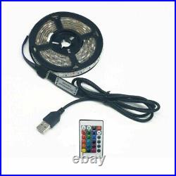 LED Strip Lights 5m RGB 5050 Colour Changing Tape Cabinet Kitchen TV Lighting