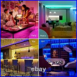 LED Strip Lights RGB 10m-100m Colour Changing Light Strips For Bedroom Party TV