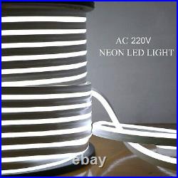 LED Strip Neon Flex Rope Light Waterproof 220V 240V Flexible Outdoor Lighting UK