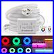 LED Strip Neon Light RGB Colour Changing Tape Waterproof 220V Outdoor Lighting