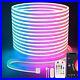 Lamomo LED Neon Strip Light, Flexible 10M RGB Rope Lights, 24V Waterproof Neon