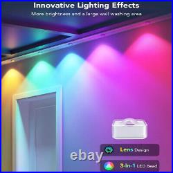 Permanent Outdoor RGB Eaves Light Smart RGBIC IP67 Night Fairy Lamp 120FT/180FT