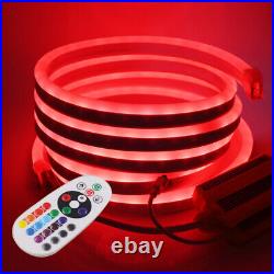RGB LED Neon Flex Rope Strip Light IP67 Waterproof 220V 240V Outdoor Lighting UK