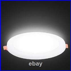 RGB LED Panel Ceiling Light 18W+6W Round Slim Recessed Flat Downlight Spotlight