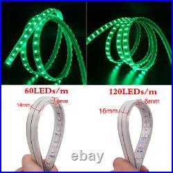 RGB LED Strip Lights 5050 Dimmable Waterproof Tape Outdoor Garden Lighting 220V