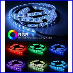 Rgb Led Strip Lights Colour Changing Flexbile Tape Lighting Smd5050 3528 Dc12v