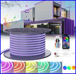 SUCIKORIO Neon Led Strip Light RGB 30m / 98.4ft, Waterproof LED Strip Lights DIY