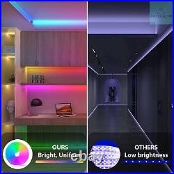 SUCIKORIO Neon Led Strip Light RGB 30m / 98.4ft, Waterproof LED Strip Lights DIY