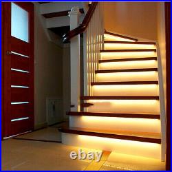 Stair LED Motion Sensor 36 Channel Dimming tape Strip lamp ladder Night light