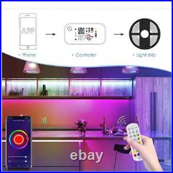 Tuya WiFi RGB Smart Controller, COB Flexible LED strip 756LEDs/m 12V 24V RGB kit