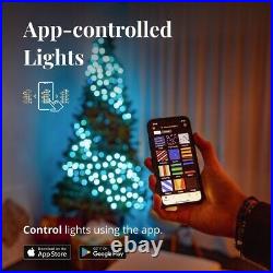Twinkly Strings Gen 2 App Controlled 600 LED Smart Christmas 48m Fairy Lights