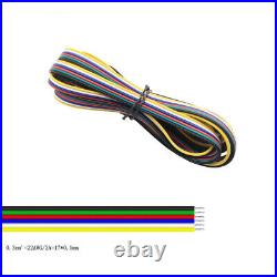 Universal Wire Cable Cord for 2/4/5/6 Pin LED Strip Light 3528 5050 RGBW RGB CCT