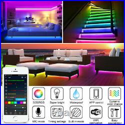 WS2811 5050 RGB Dream Color LED Strip Light 12V Individual Addressable 5m-20m