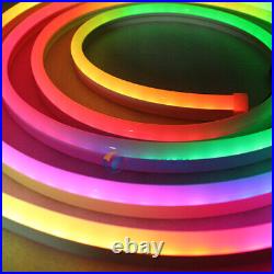 WS2812B 5V WS2811 12V 24V RGB LED Neon Strip 60LEDs/m IP67 Dream full color